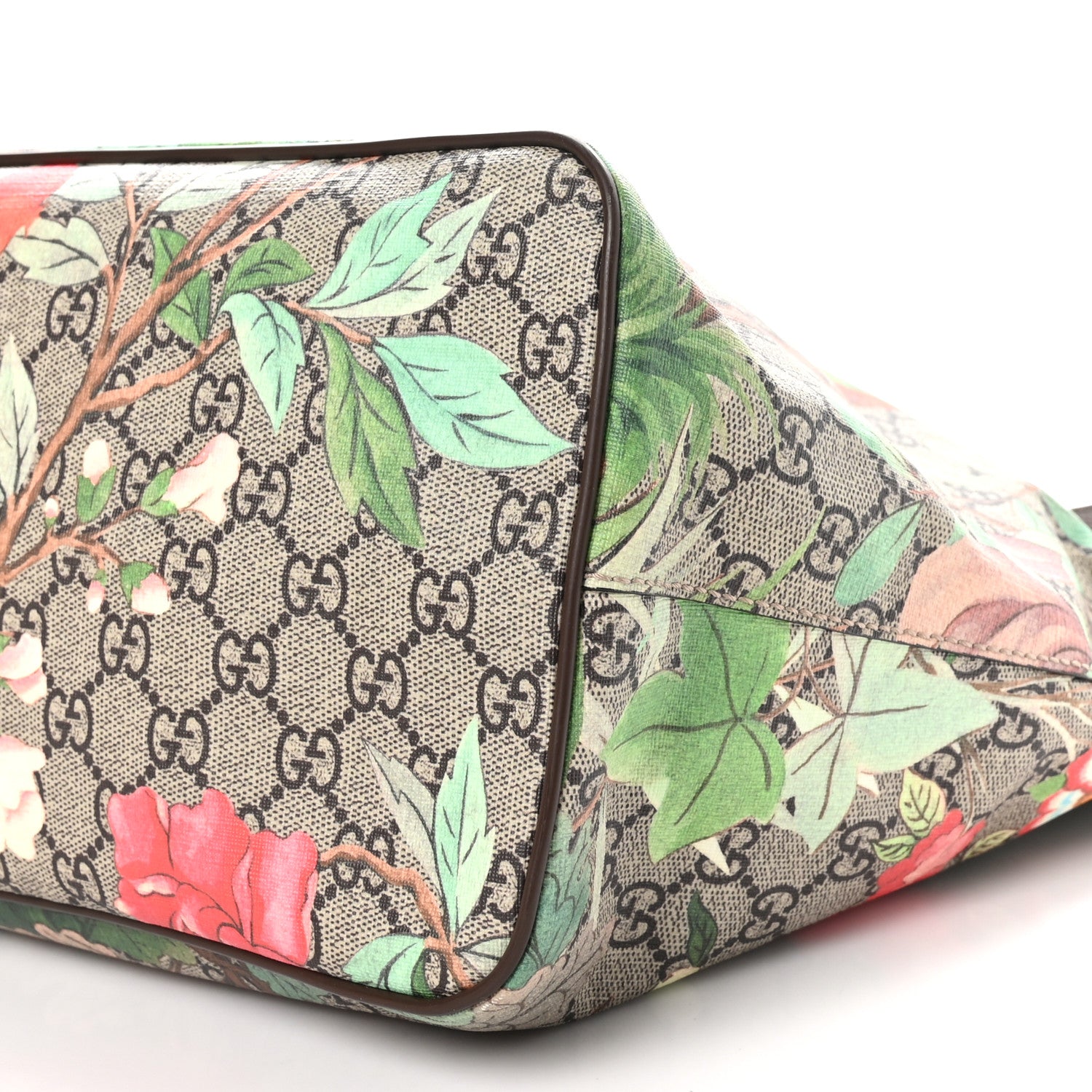 Gucci Soft GG Supreme Monogram Tian Medium Crossbody Tote Beige Multicolor New Acero 10 of 10