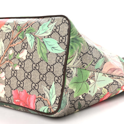 Gucci Soft GG Supreme Monogram Tian Medium Crossbody Tote Beige Multicolor New Acero 10 of 10