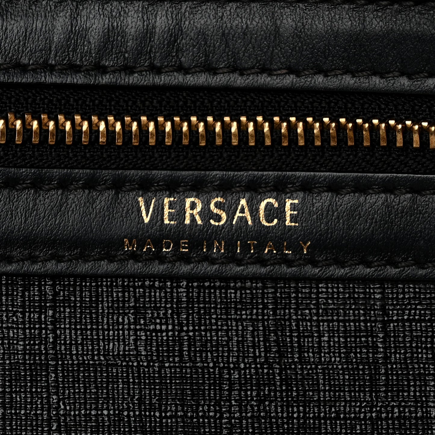 Coated Canvas Vintage 90's Logo Tote Black