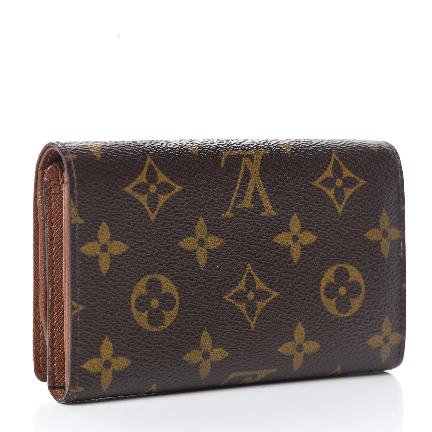 Louis Vuitton Monogram Porte-Monnaie Tresor Wallet 3 of 10