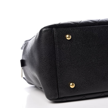 Chanel Caviar Quilted Petit Timeless Tote PTT Black 5 of 14
