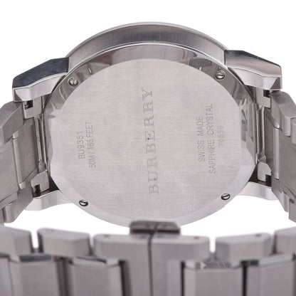 Burberry Stainless Steel 42mm Chronograph Quartz Watch Black BU9351 5 of 6