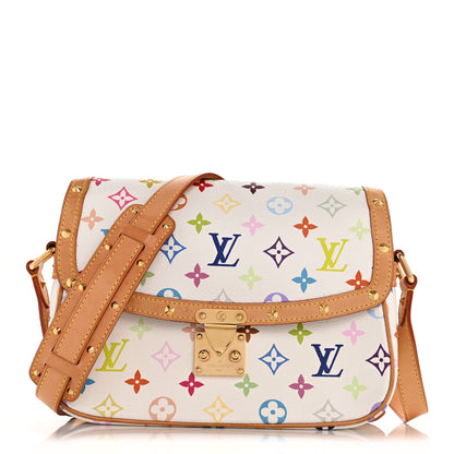 Louis Vuitton Monogram Multicolor Sologne White 1 of 12