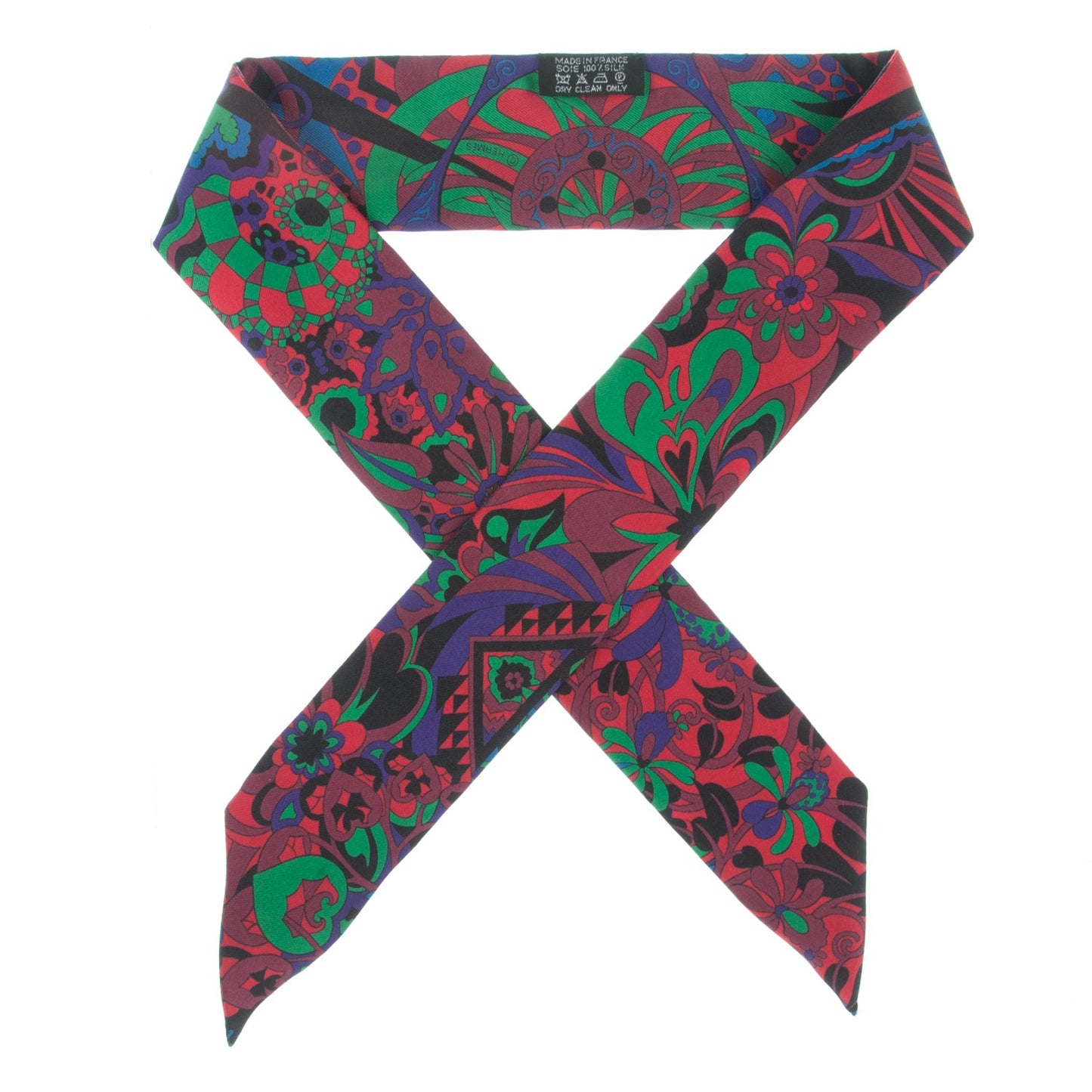 Silk L'Ivresse De l'Infini Twilly Rouge Violet Vert
