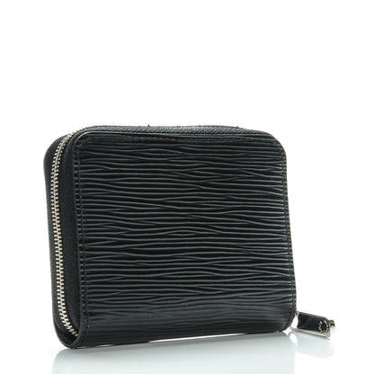 Louis Vuitton Epi Zippy Coin Purse Black 3 of 8