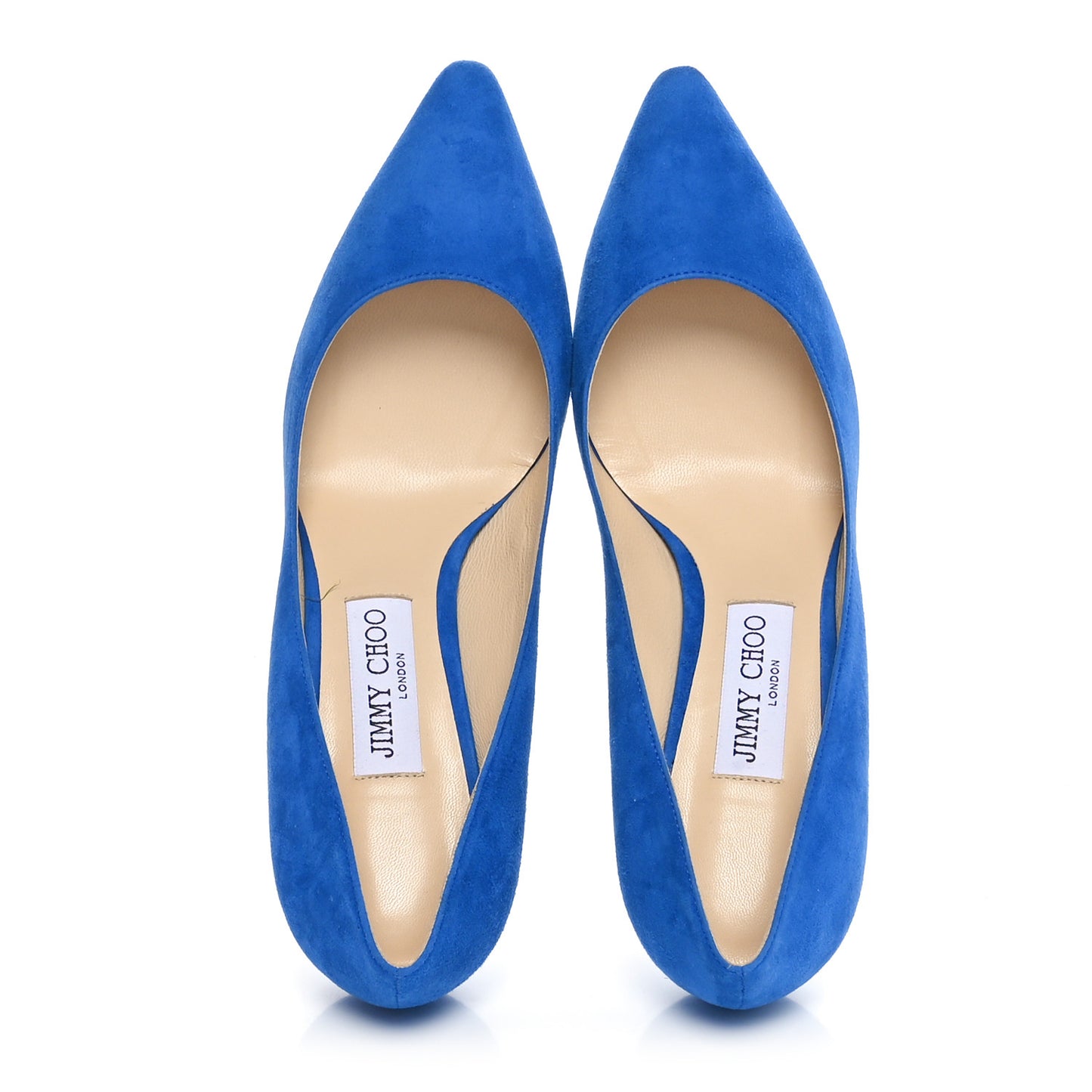 Suede Romy 85 Pumps 39.5 Electric Blue