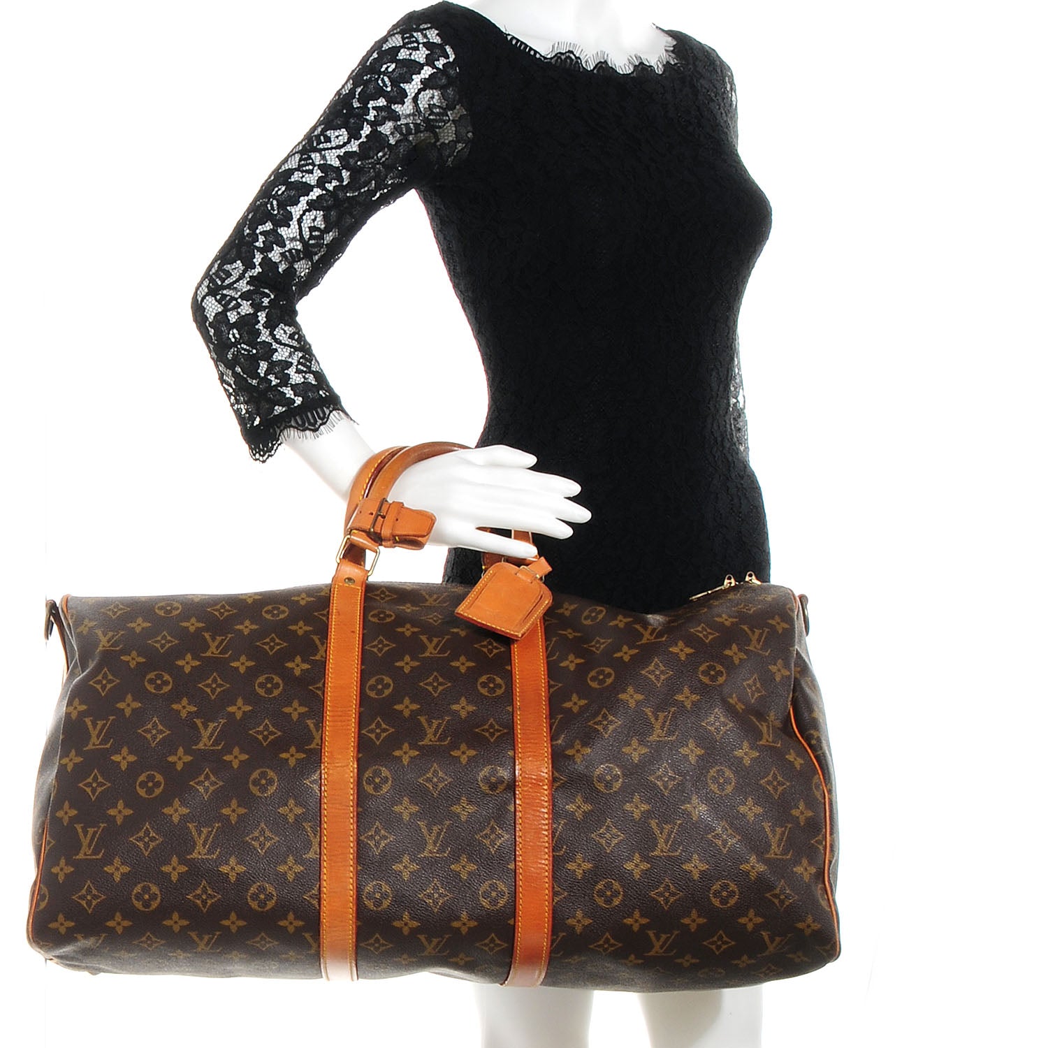 Louis Vuitton Monogram Keepall Bandouliere 55 2 of 7
