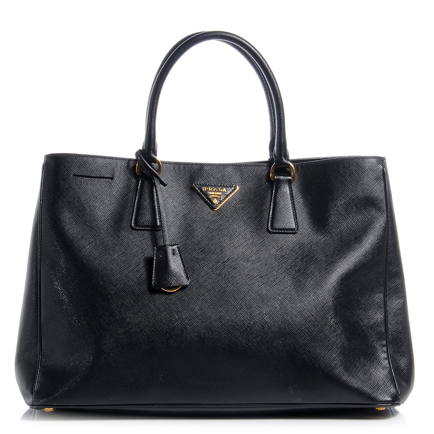 Saffiano Lux Large Tote Nero Black