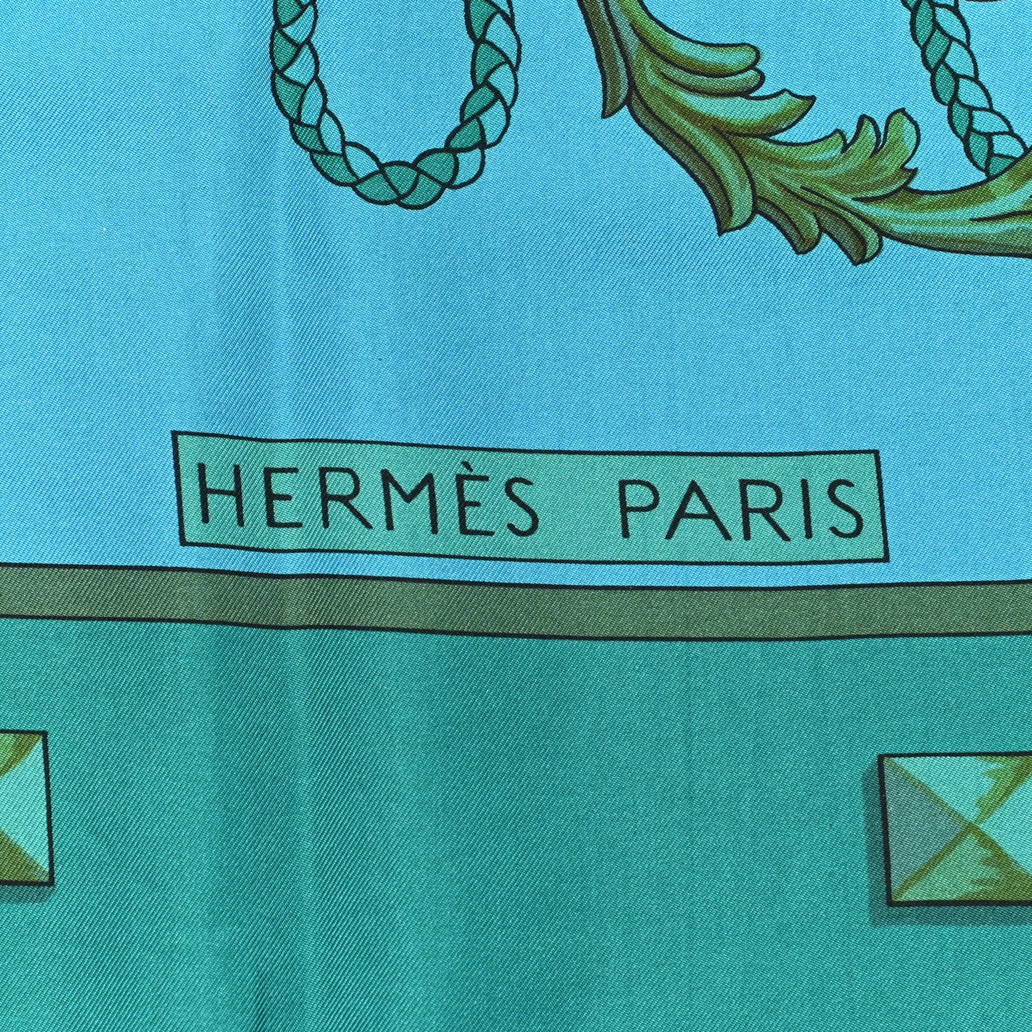 Silk Dip Dye Les Cles Shawl Giant Scarf 140 Turquoise Fonce Canard