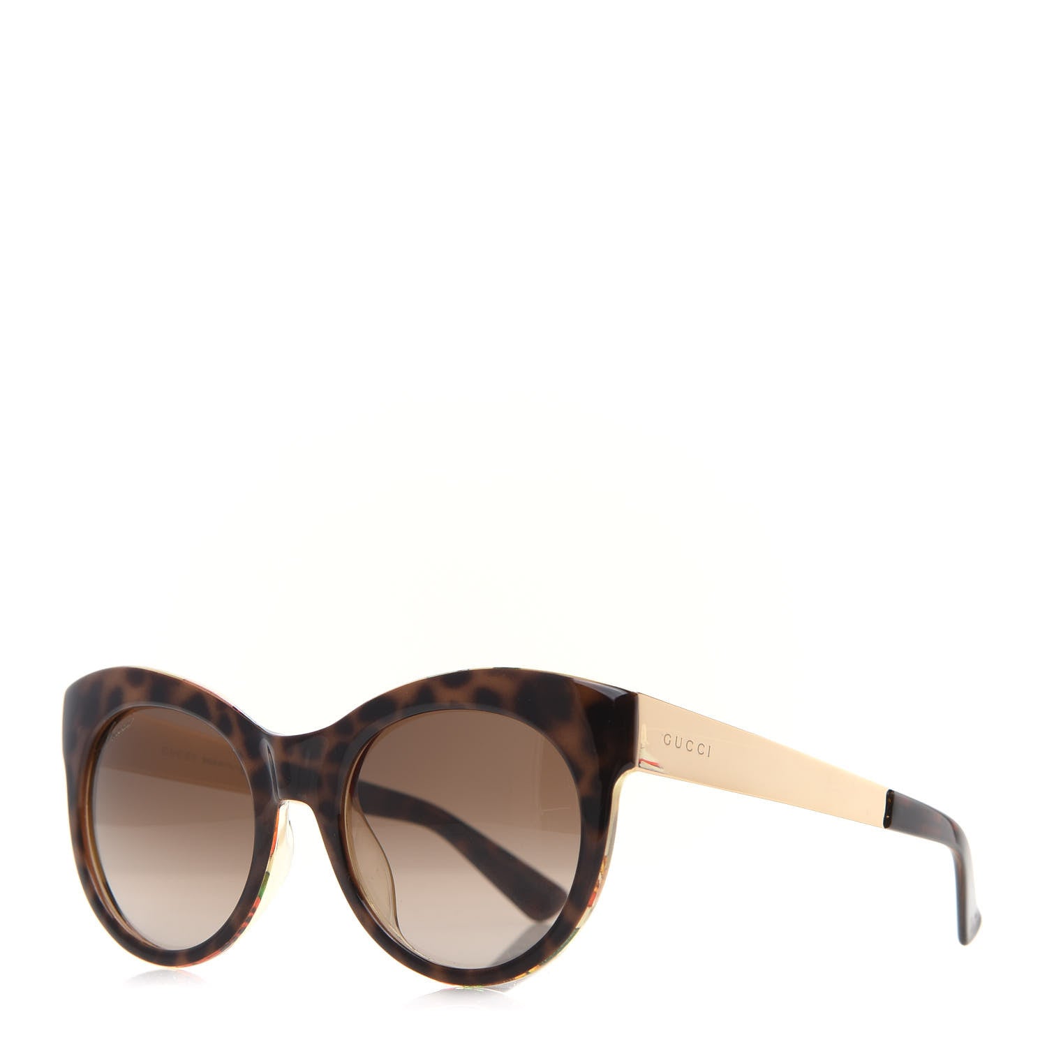 Gucci Cat Eye Sunglasses GG 3740/S Tortoise 1 of 8