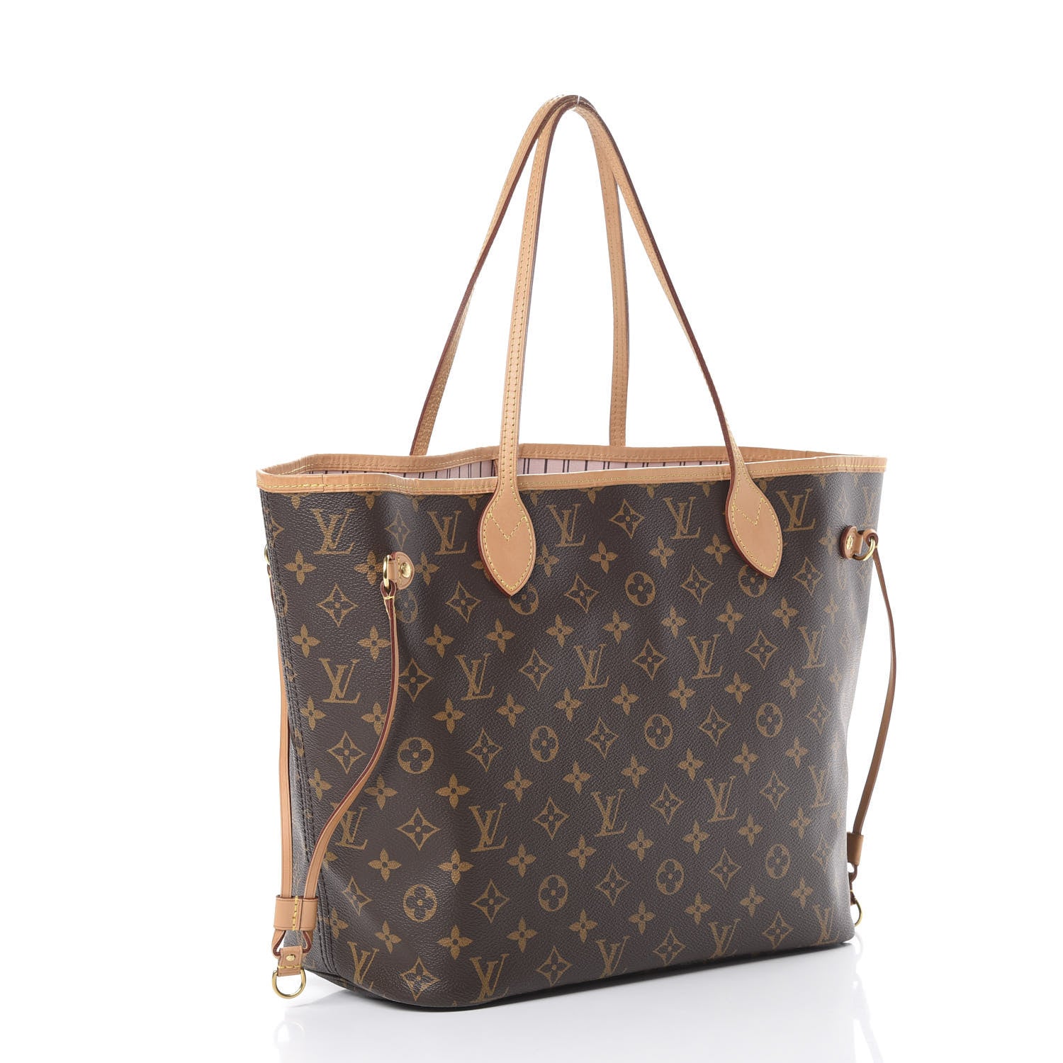 Louis Vuitton Monogram Neo Neverfull MM Rose Ballerine 3 of 13