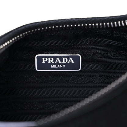 Prada Nylon Re-Edition 2005 Shoulder Bag Black 12 of 14