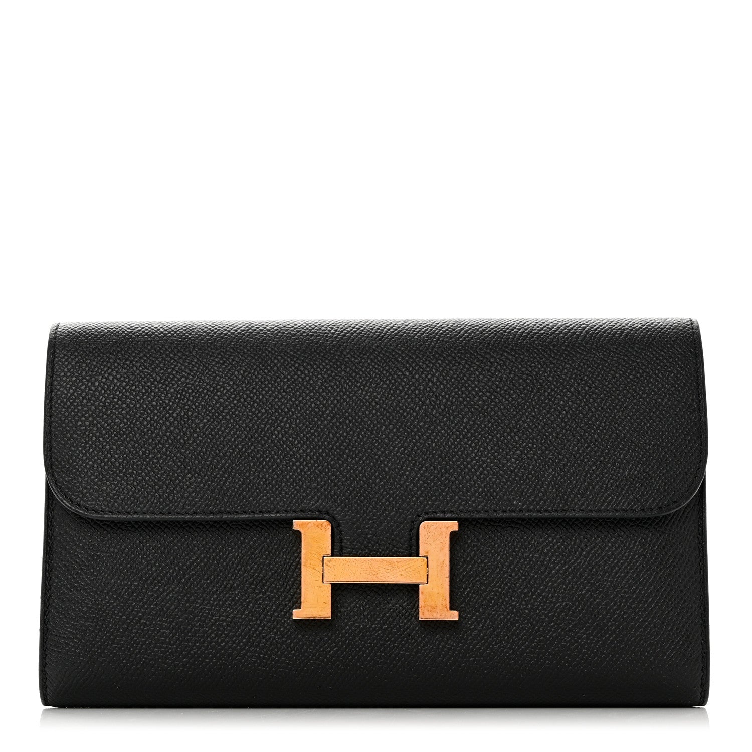 Hermes Epsom Constance Long Wallet Black 1 of 9