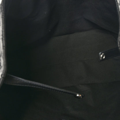 Jimmy Choo Calfskin Star Embossed Tote Black 5 of 8