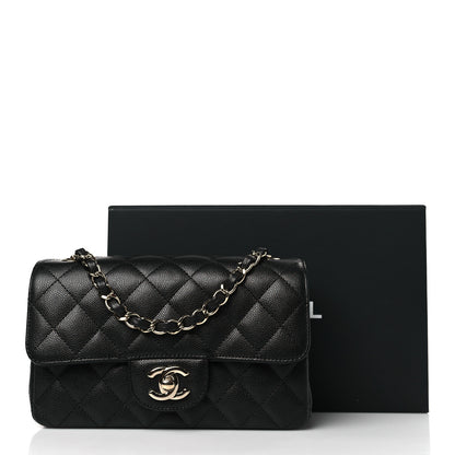Chanel Caviar Quilted Mini Rectangular Flap Black 10 of 10