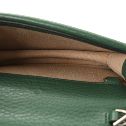 Gucci Dollar Calfskin Crystal Super Mini Dionysus Shoulder Bag Emerald 5 of 9