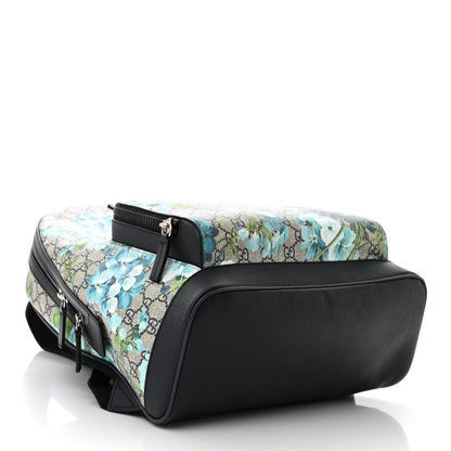 Gucci GG Supreme Monogram Blooms Small Day Backpack Blue 4 of 10