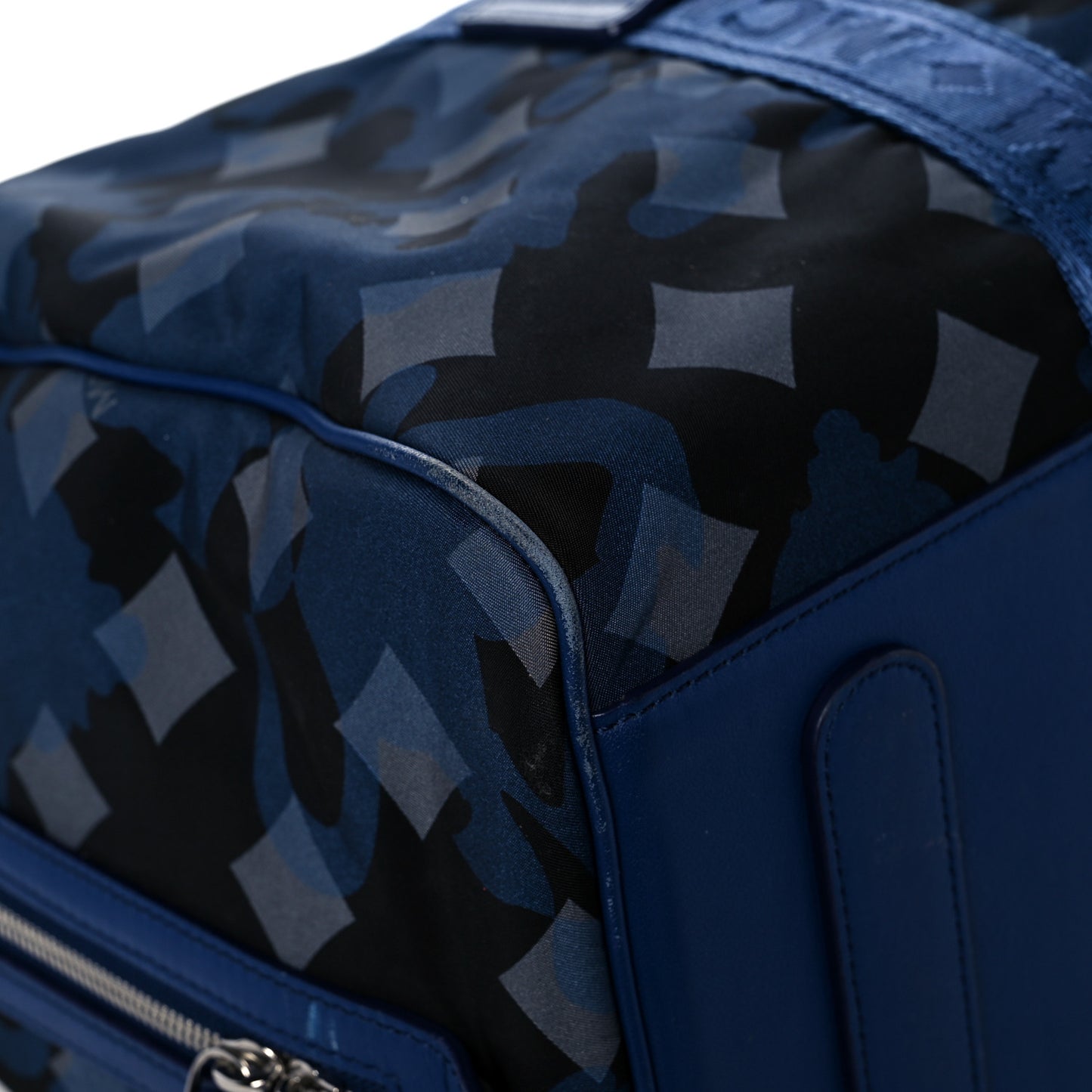 Nylon Camo Dieter Munich Weekender Bag Blue