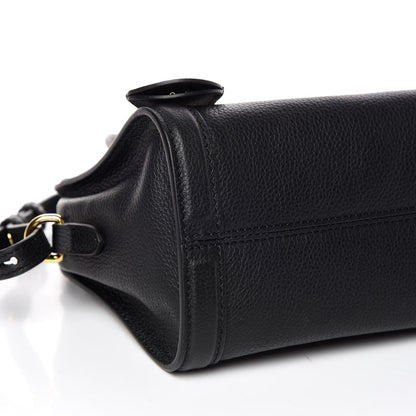 Alexander McQueen Pebbled Calfskin Mini Padlock Tote Black 5 of 9