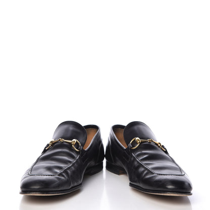 Gucci Calfskin Horsebit Mens Jordaan Loafers 11 Black 5 of 21