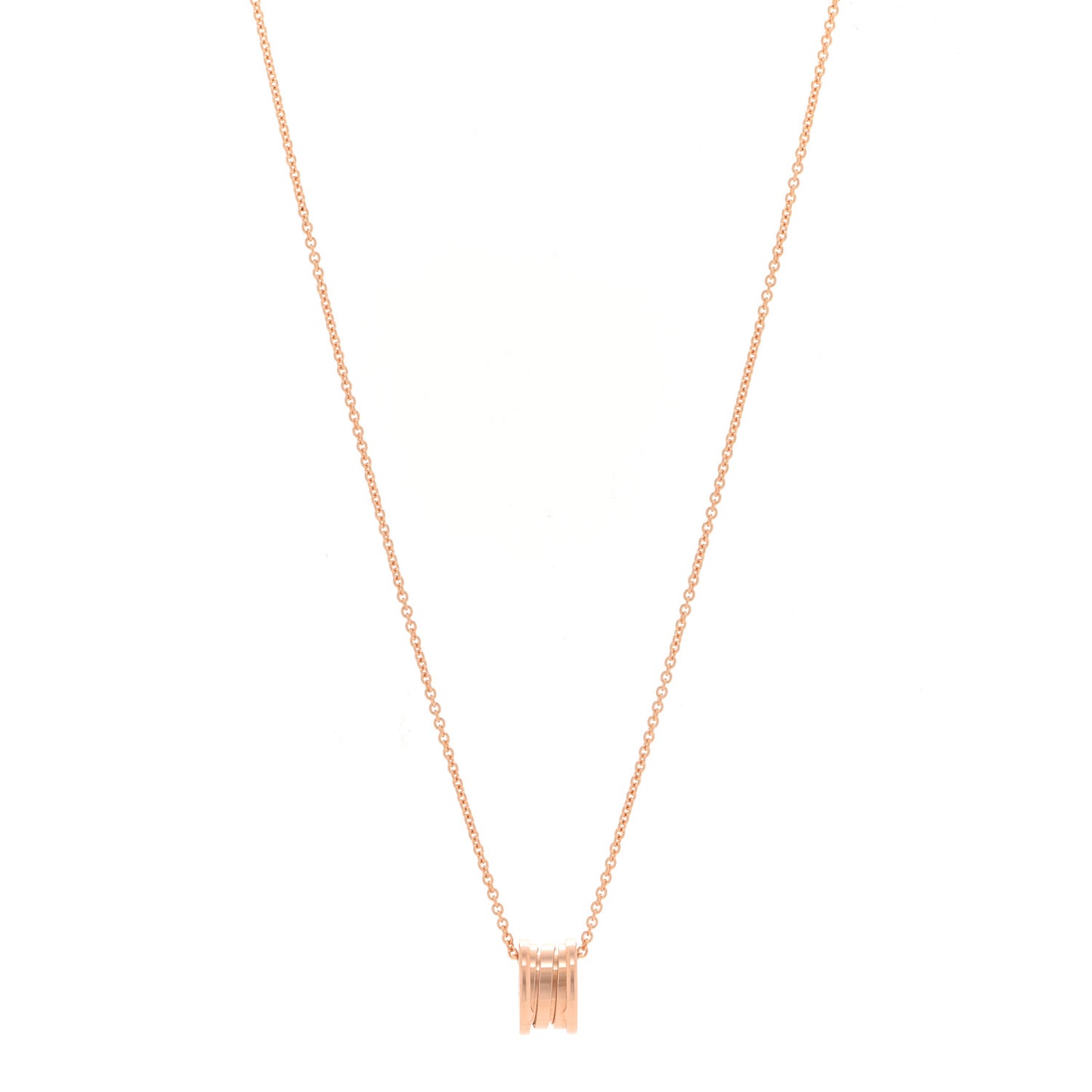 18K Rose Gold B.Zero1 Pendant Necklace