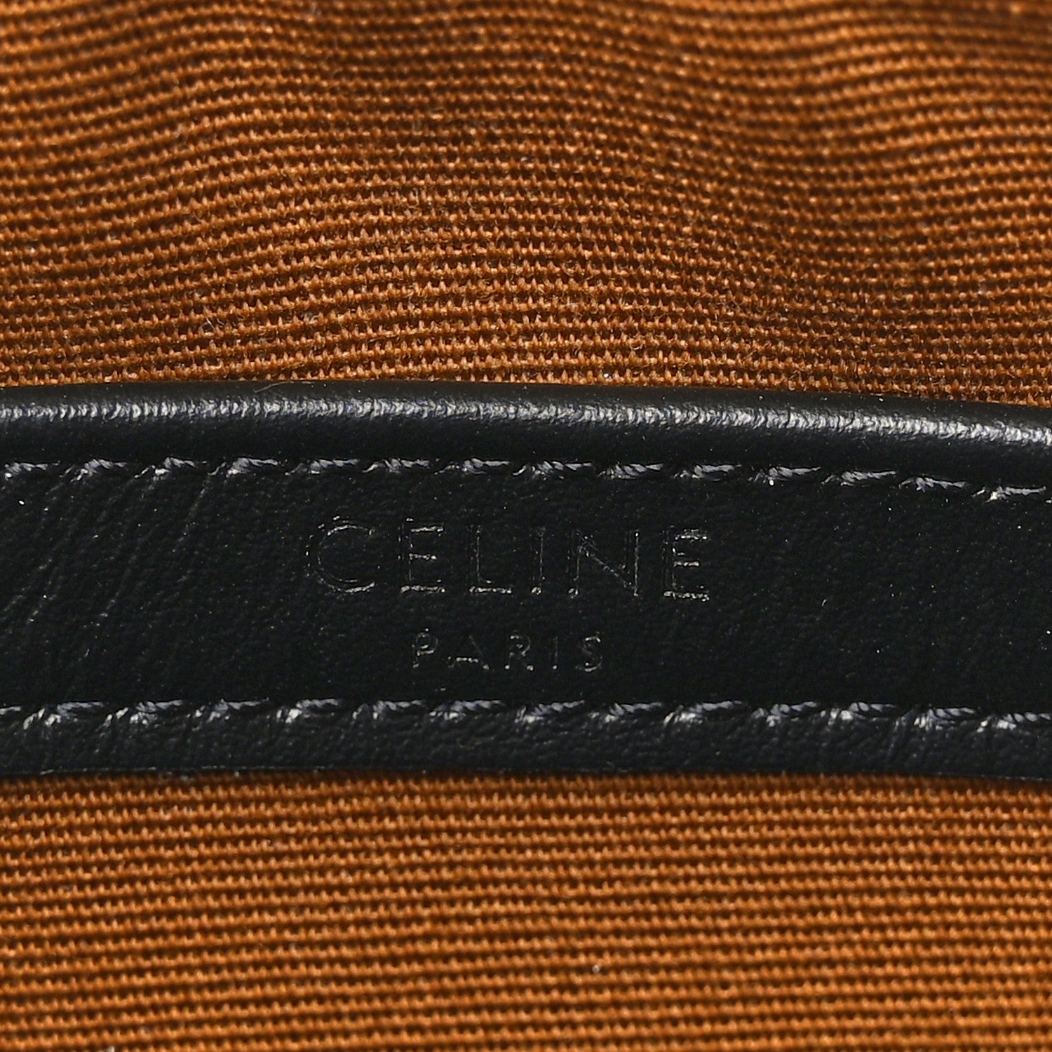 Celine Triomphe Canvas Medium Messenger Bag Black 6 of 10
