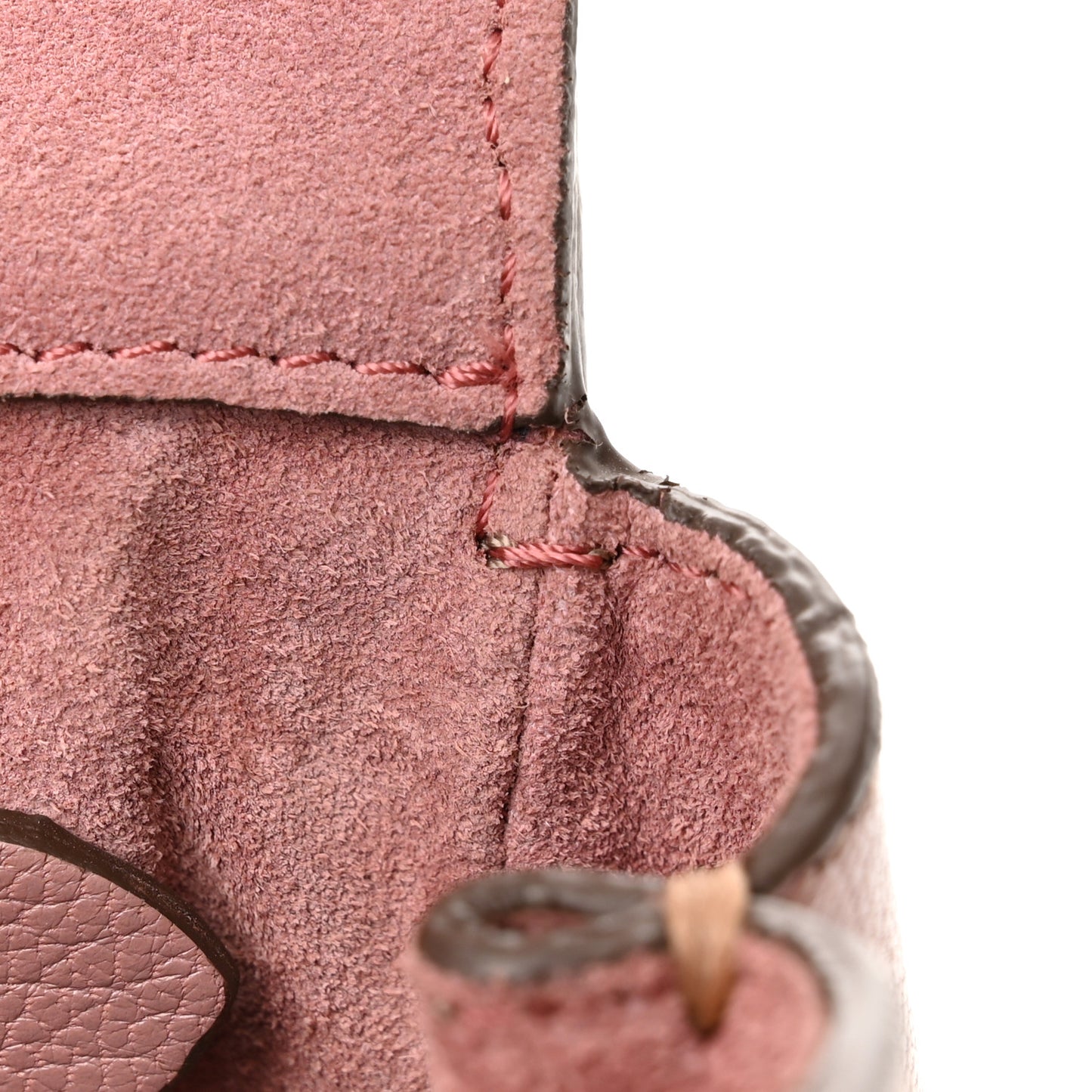 Calfskin Goat Medium Lily Flap Dark Blush