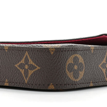 Louis Vuitton LOUIS VUITTON Monogram Pochette Felicie Chain Wallet Fuchsia 10 of 12