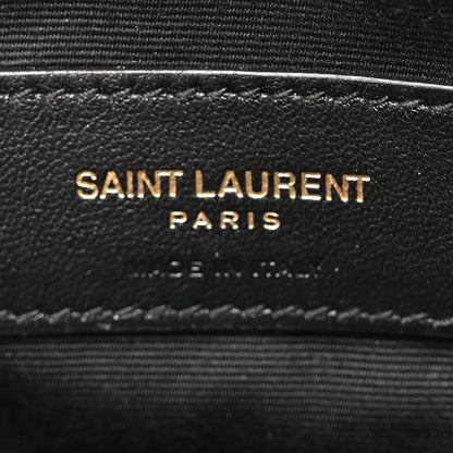 Saint Laurent Calfskin Heart Leopard Print Monogram Baby Lou Camera Bag Toffee 7 of 10