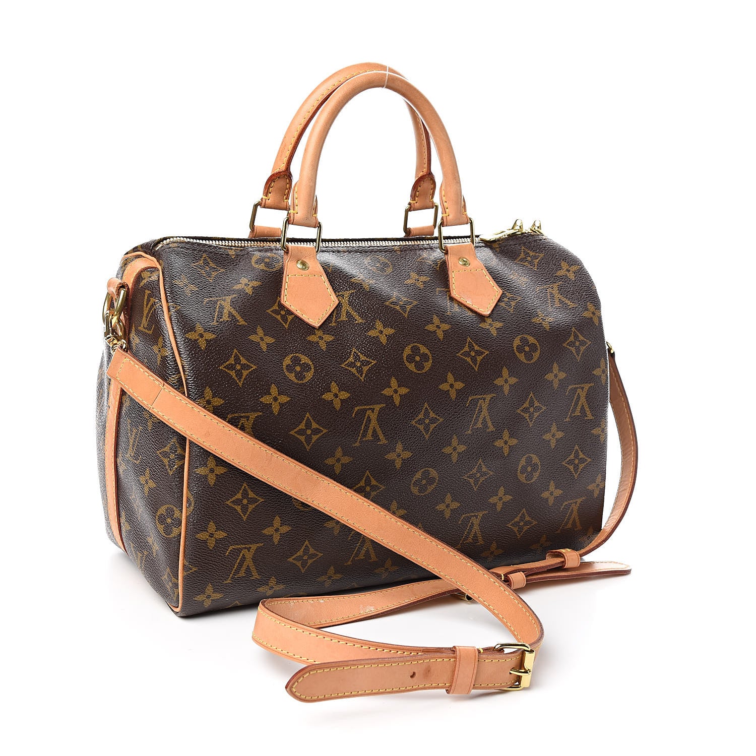Louis Vuitton Monogram Speedy Bandouliere 30 3 of 19