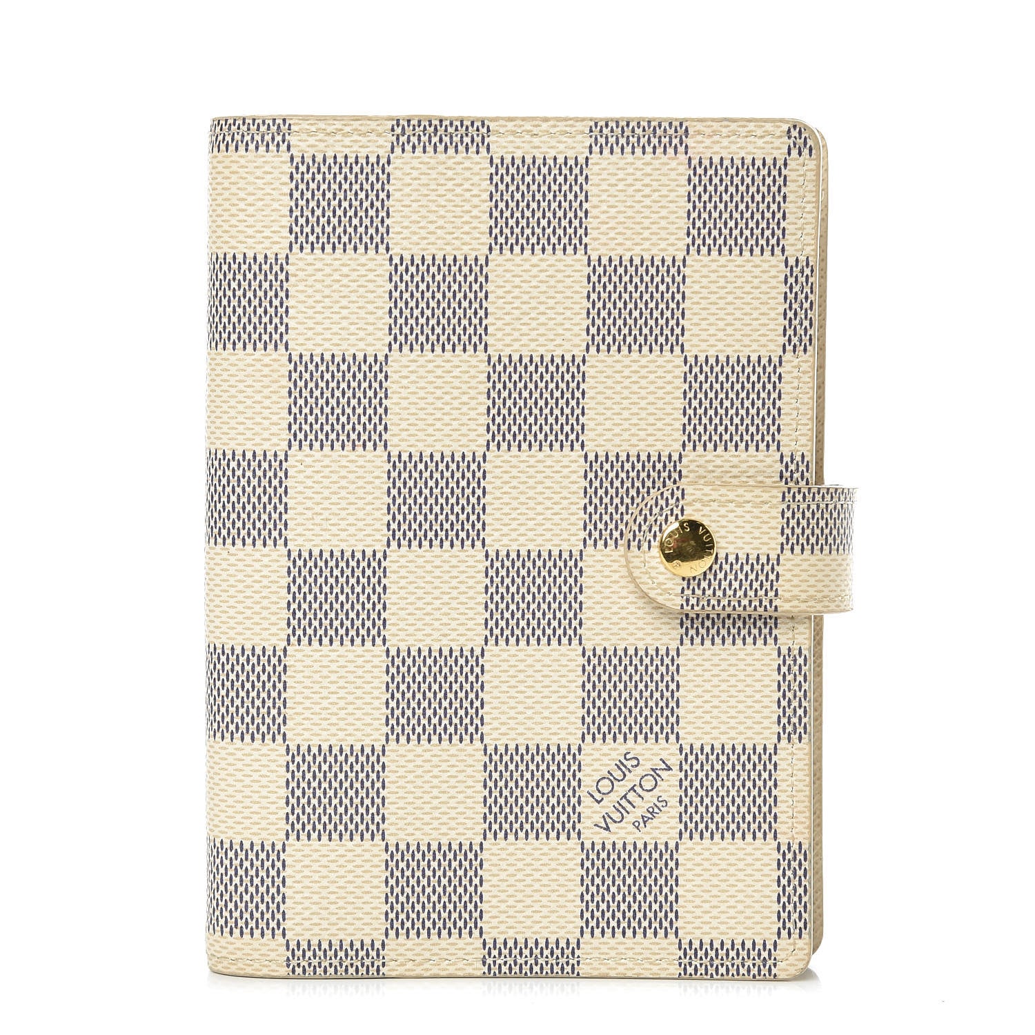 Louis Vuitton Damier Azur Small Ring Agenda Cover 1 of 8