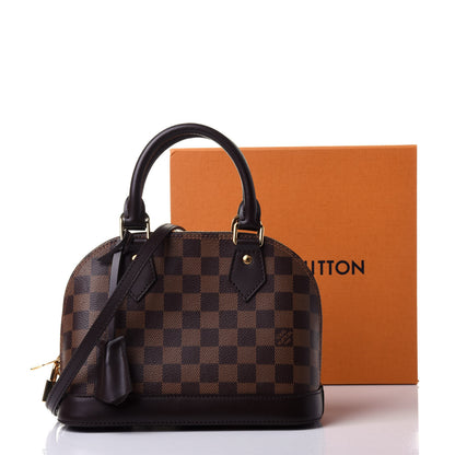 Louis Vuitton Damier Ebene Alma BB 11 of 11