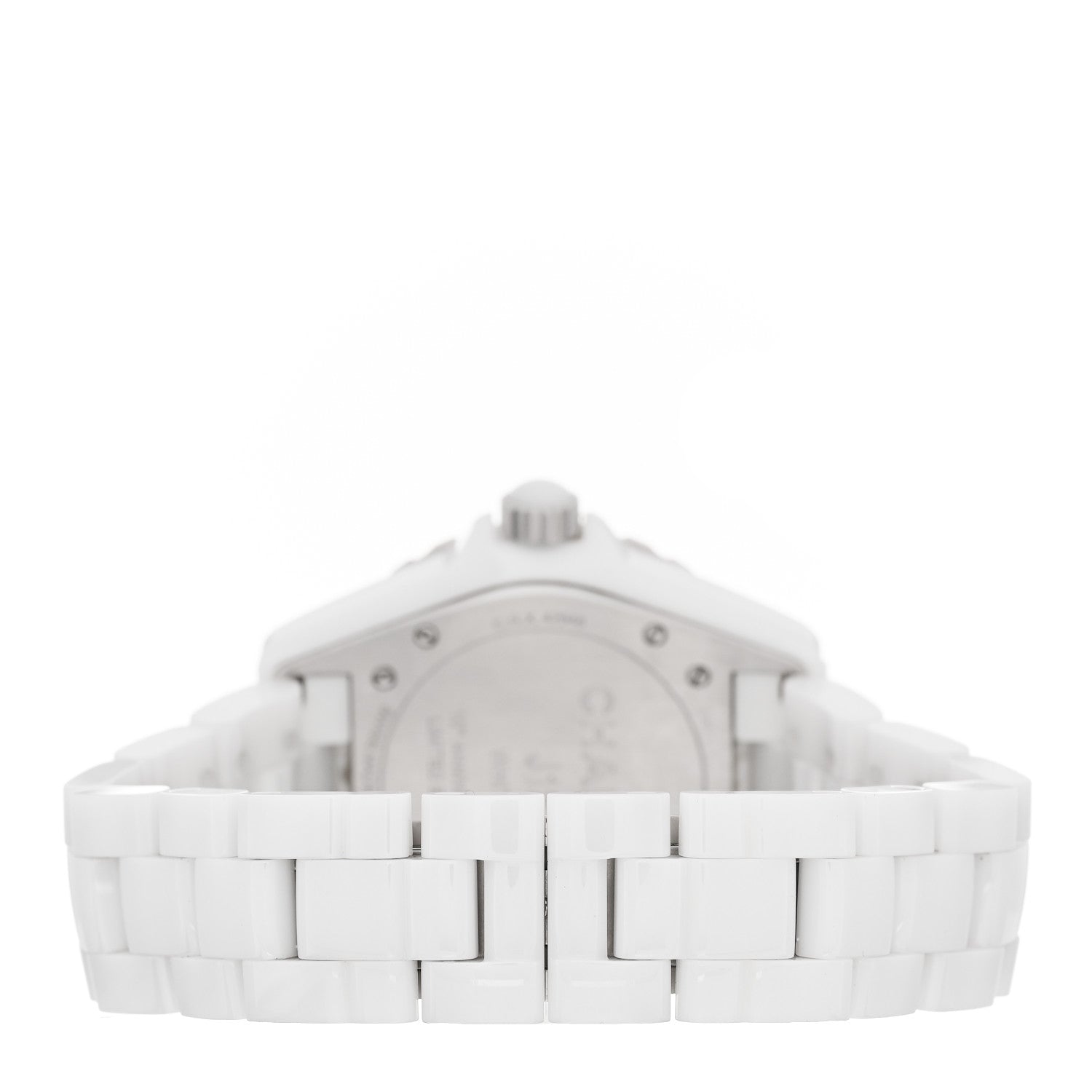 Chanel Stainless Steel Ceramic 38mm J12 Phantom Automatic Watch White 3 of 4