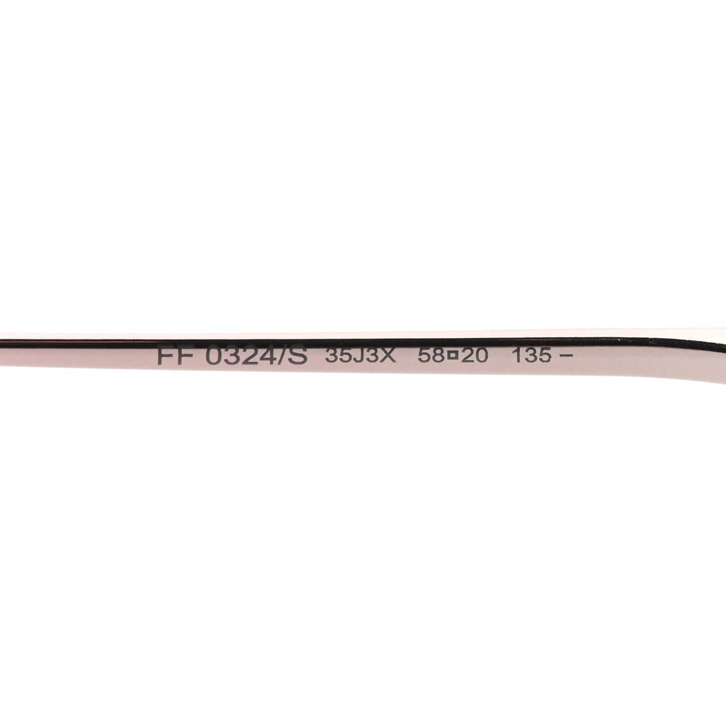 Crystal Round Sunglasses FF0324/S Rose