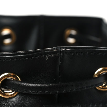 Gucci Calfskin GG Matelasse Bucket Bag Black 11 of 11