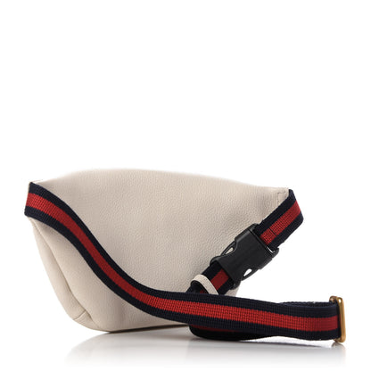 Gucci Grained Calfskin Small Logo Belt Bag White 3 of 10