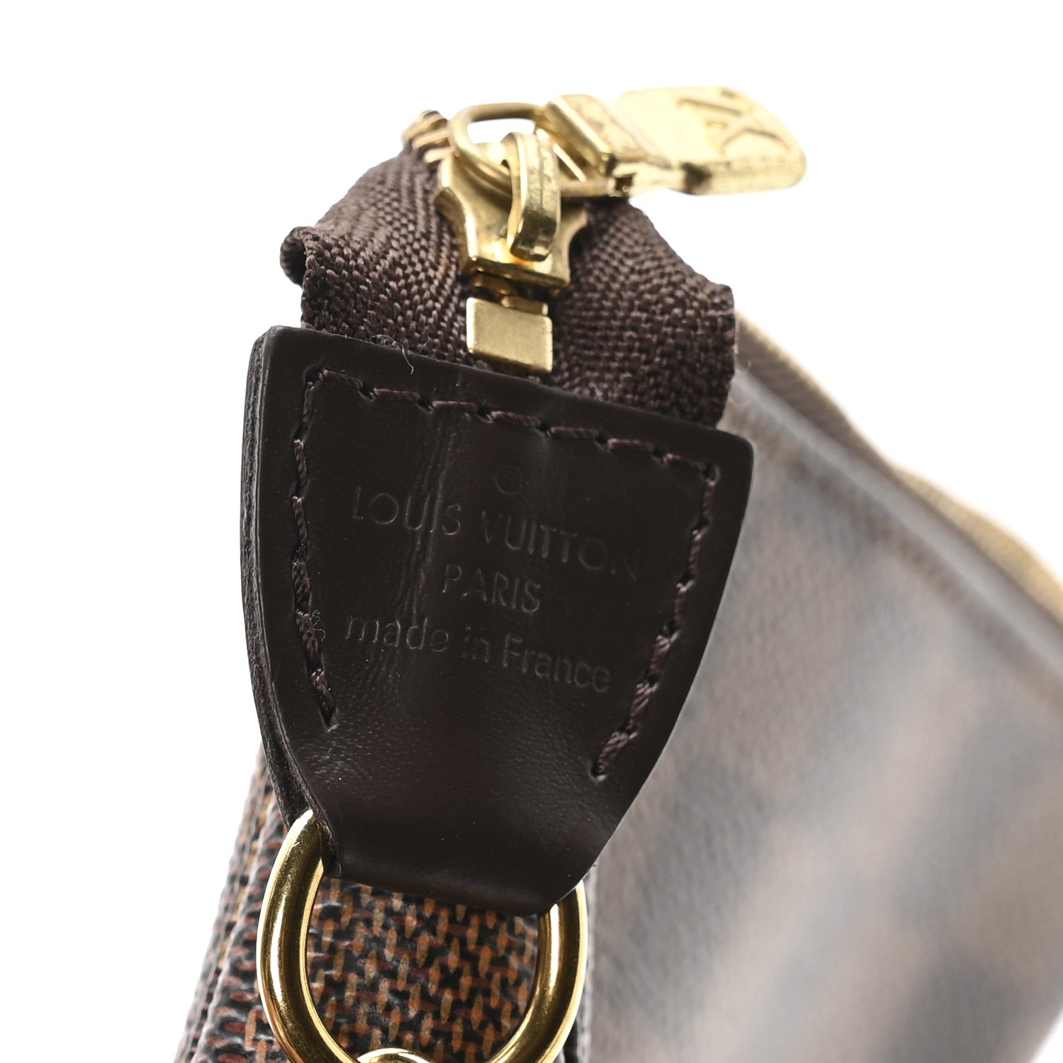 Louis Vuitton Damier Ebene Mini Pochette Accessories 6 of 8