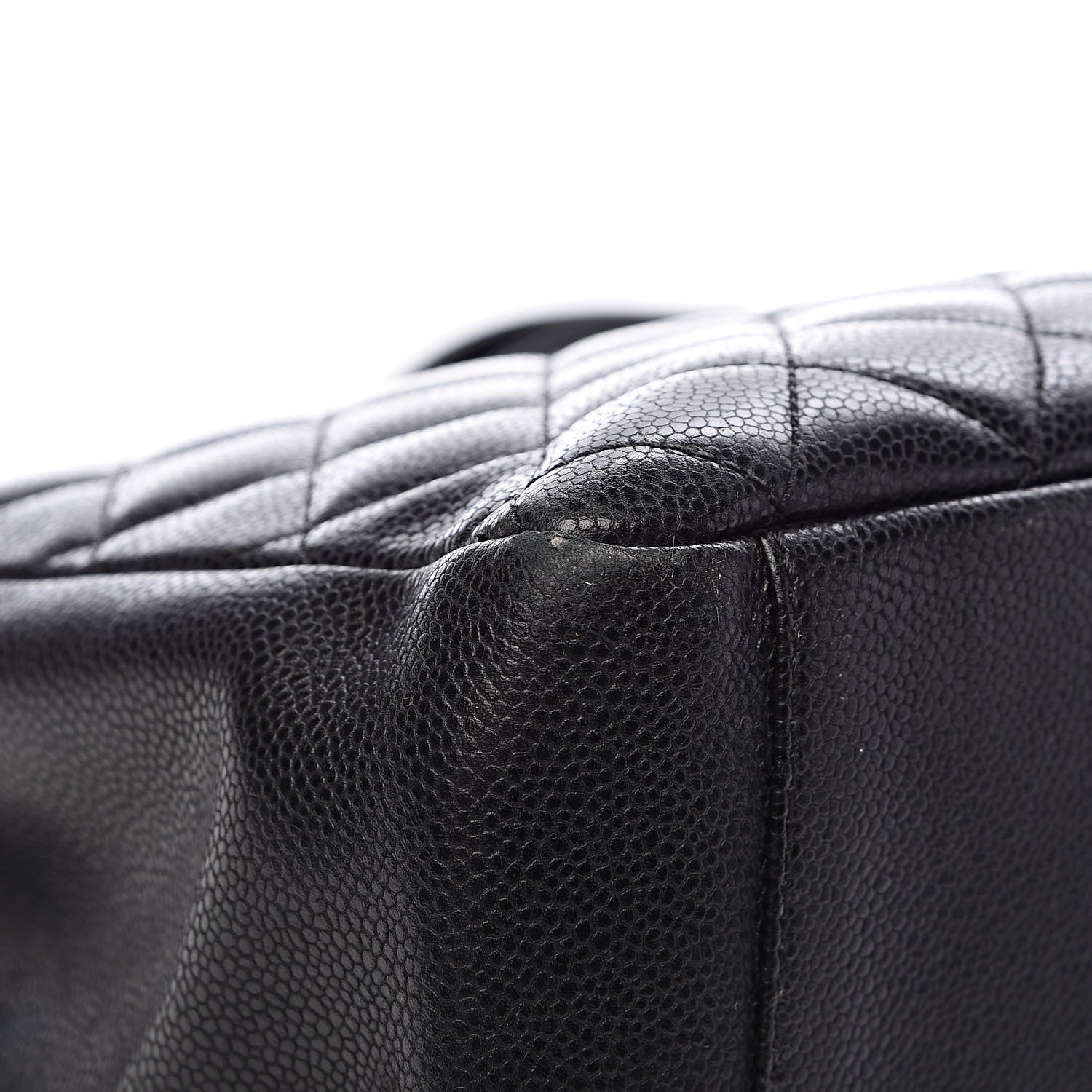 Chanel Caviar Quilted Grand Shopping Tote GST Black 10 of 15