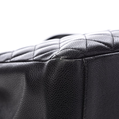 Chanel Caviar Quilted Grand Shopping Tote GST Black 10 of 15