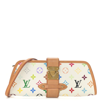 Louis Vuitton Monogram Multicolor Shirley White 1 of 9