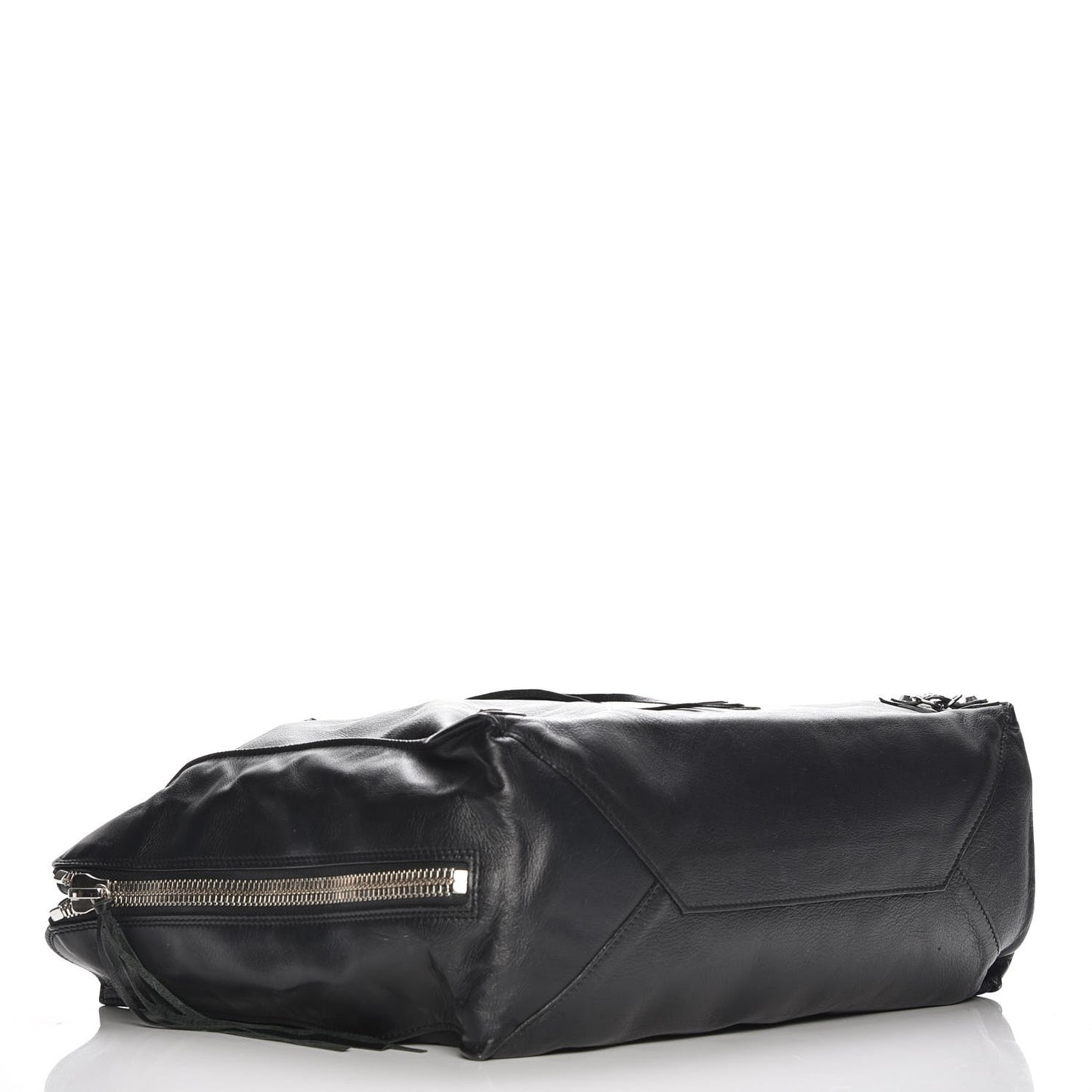 Supple Calfskin Papier A4 Tote Black