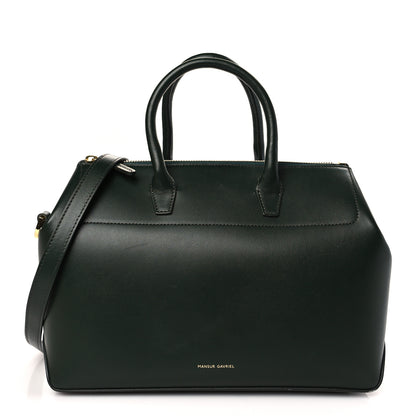Mansur Gavriel Calfskin Mini Travel Crossbody Bag Moss 1 of 8