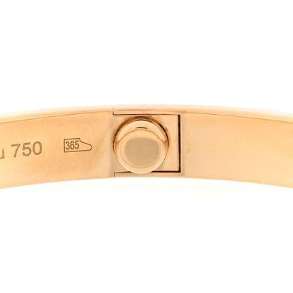 Cartier 18K Yellow Gold LOVE Bracelet 17 5 of 7