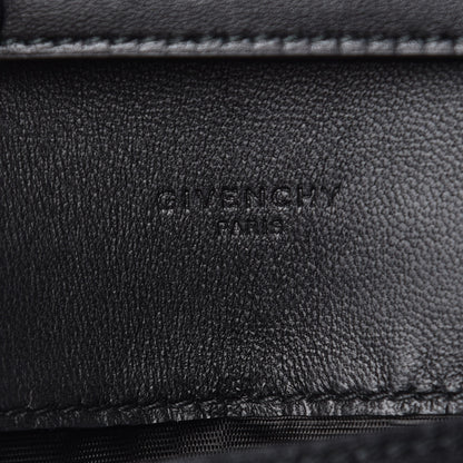 Givenchy Metallic Goatskin Emblem Chain Wallet Silver 6 of 9