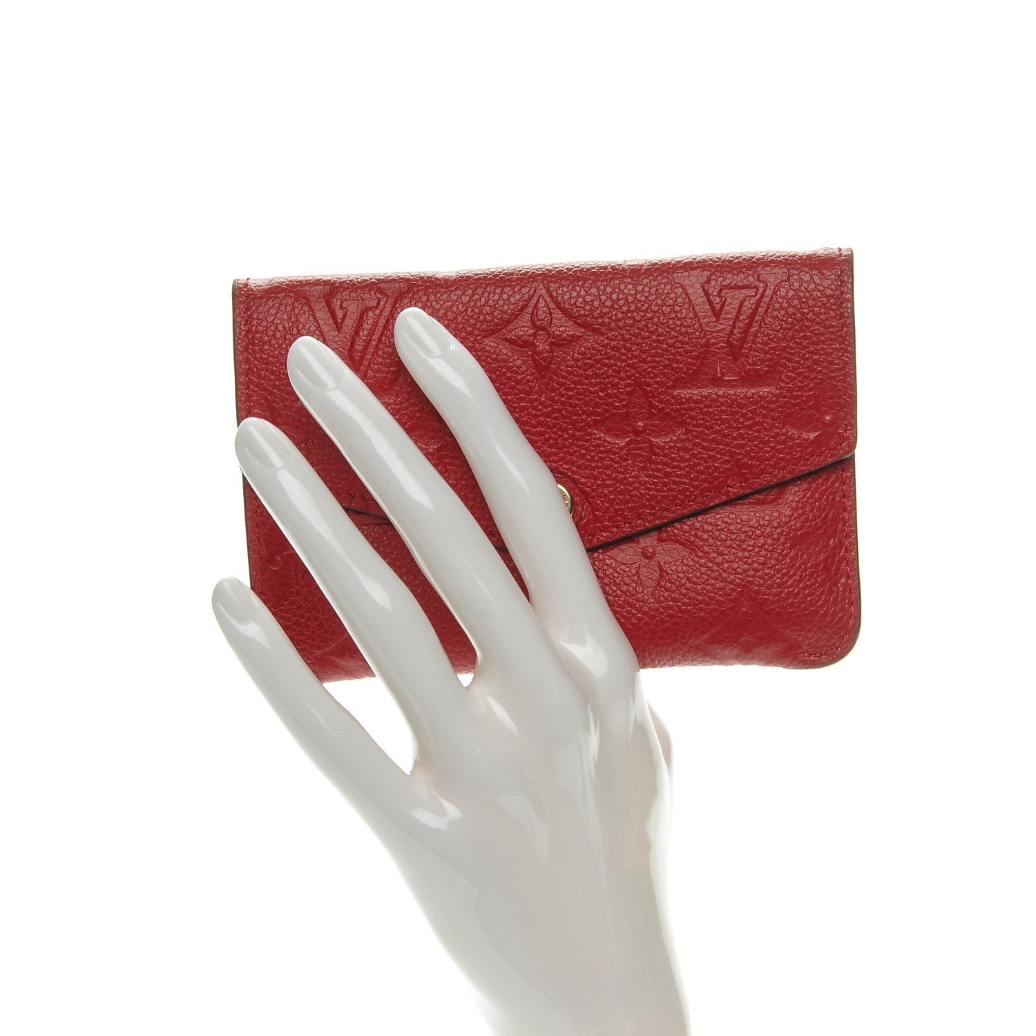 Louis Vuitton Empreinte Key Pouch Cherry 2 of 7
