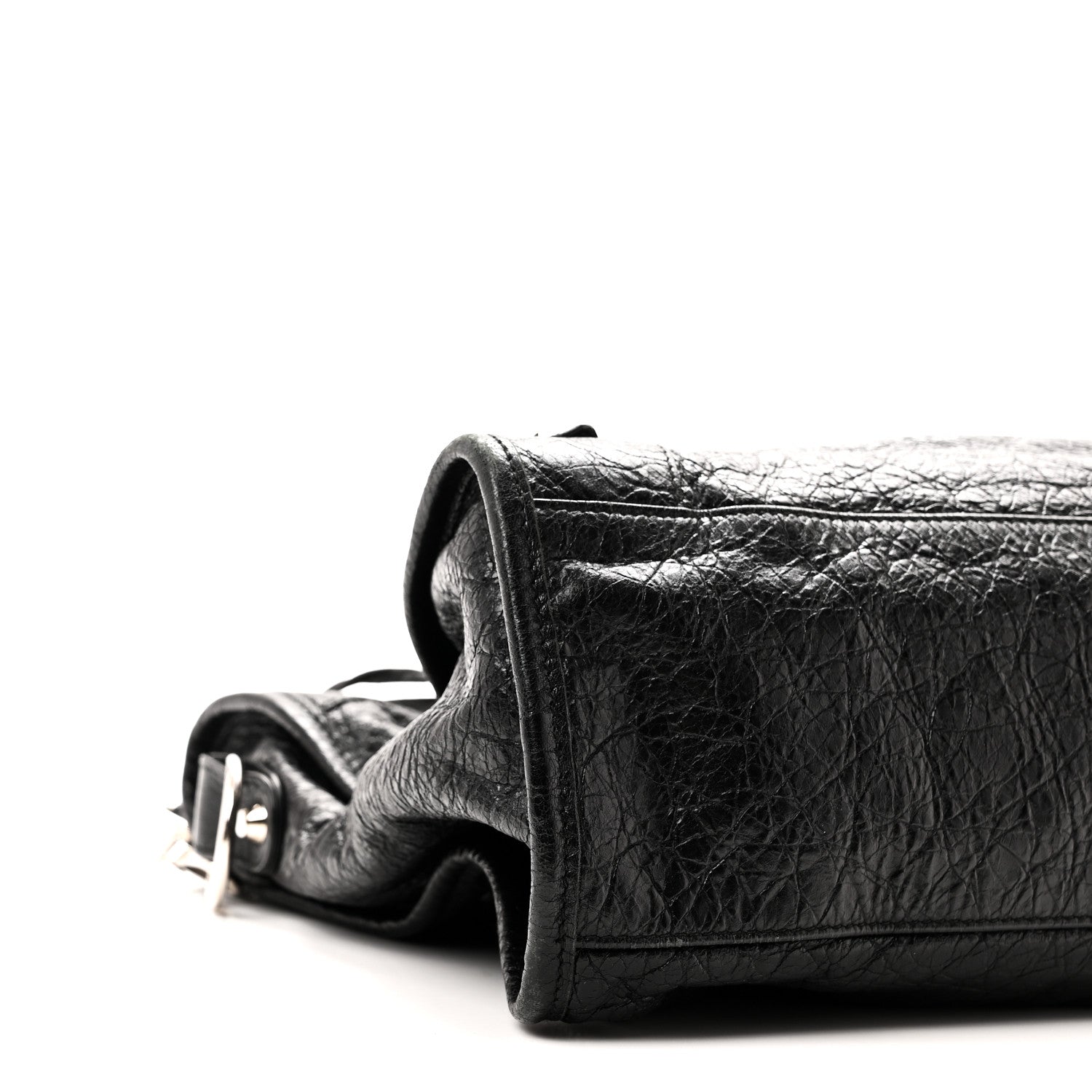 Balenciaga Agneau Classic Silver Hardware City Black 10 of 11