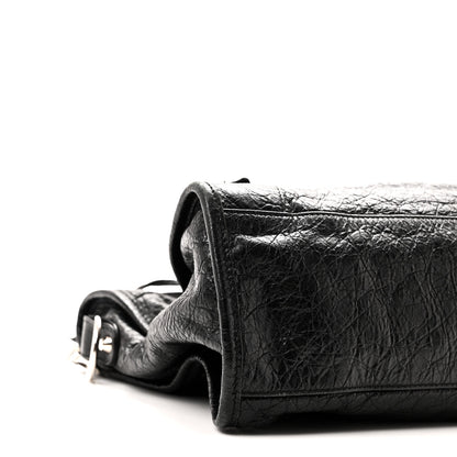 Balenciaga Agneau Classic Silver Hardware City Black 10 of 11