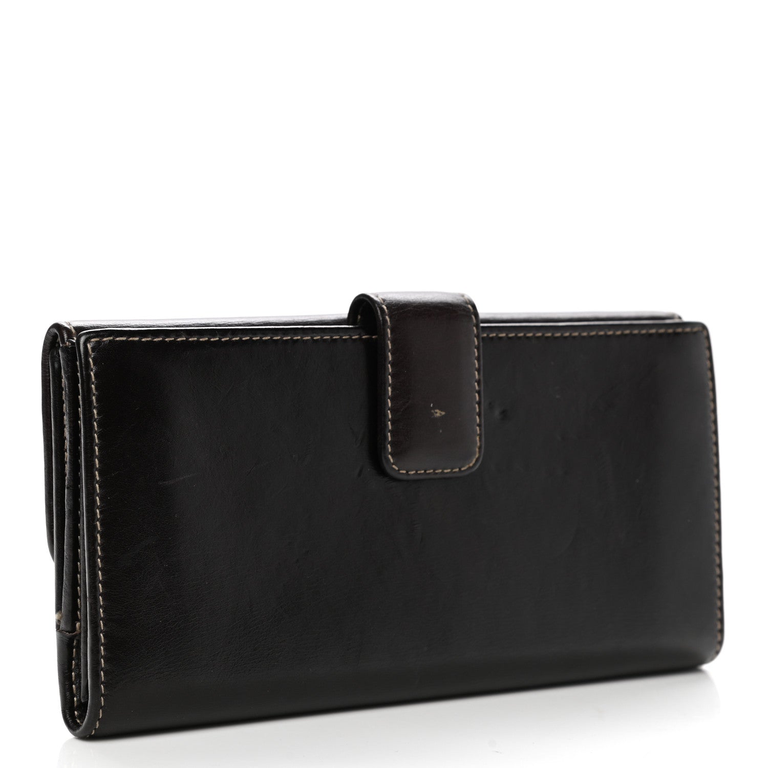 Gucci Calfskin Britt Continental Wallet Brown 3 of 11