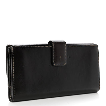 Gucci Calfskin Britt Continental Wallet Brown 3 of 11
