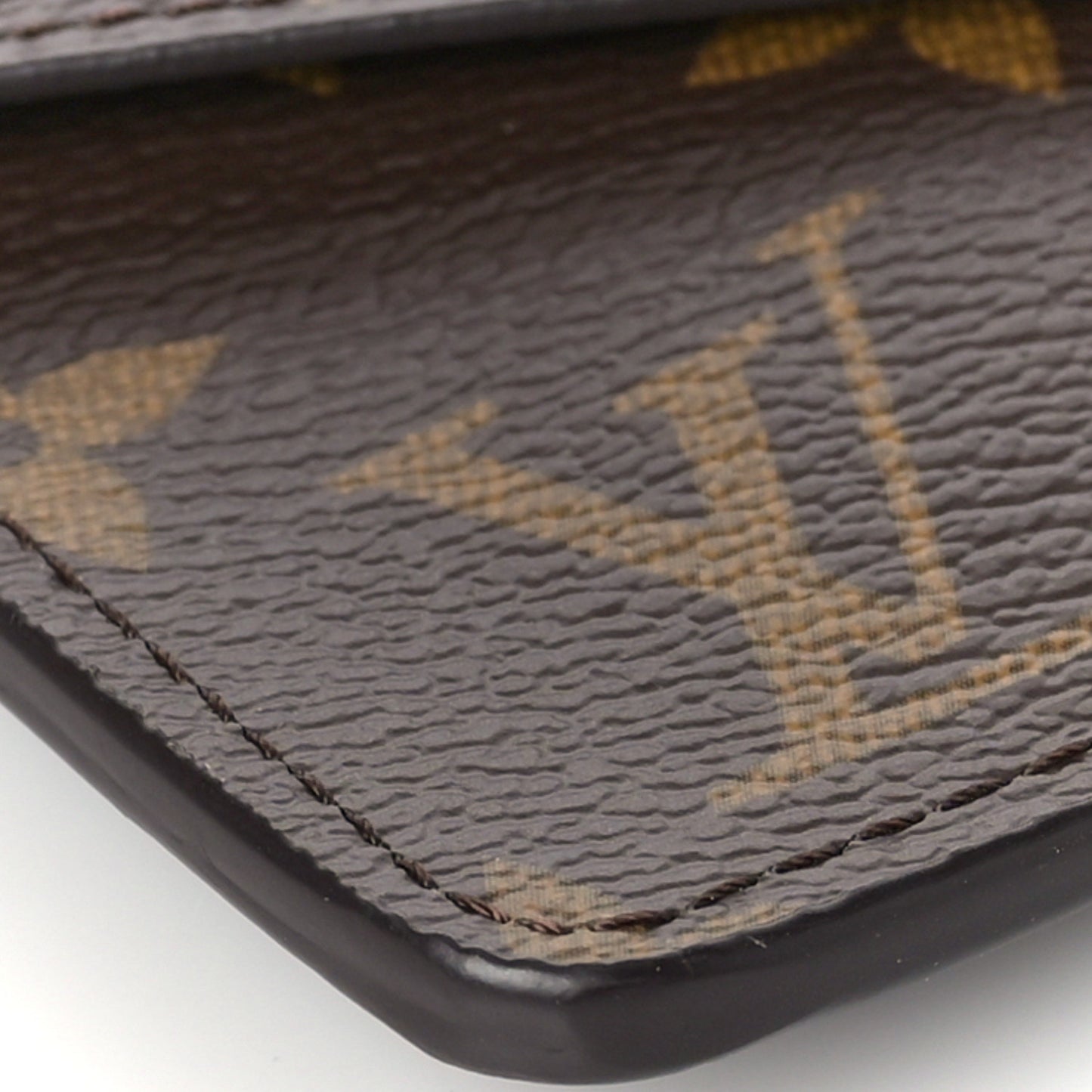 Monogram Recto Verso Card Holder Black